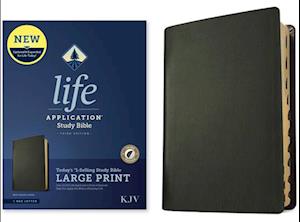 KJV Life Application Study Bible, Third Edition, Large Print (Genuine Leather, Black, Indexed, Red Letter)