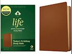 NLT Life Application Study Bible, Third Edition (Red Letter, Genuine Leather, Brown)