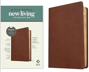 NLT Thinline Center-Column Reference Bible, Filament-Enabled Edition (Red Letter, Leatherlike, Rustic Brown)