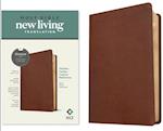 NLT Thinline Center-Column Reference Bible, Filament-Enabled Edition (Red Letter, Leatherlike, Rustic Brown)