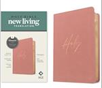 NLT Compact Bible, Filament-Enabled Edition (Leatherlike, Holy Dusty Pink, Red Letter)