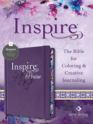 Inspire Praise Bible Nlt, Filament-Enabled Edition (Hardcover Leatherlike, Purple)