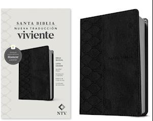 Biblia Manual Ntv, Letra Grande Con Filament (Sentipiel, Negro, Letra Roja)