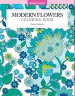 Modern Flowers Coloring Book