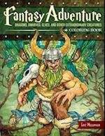 Fantasy Adventure Coloring Book