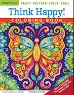 Think Happy! Coloring Book
