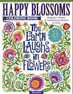 Happy Blossoms Coloring Book