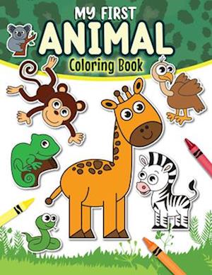 My First Baby Animals Coloring Book