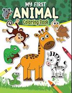 My First Baby Animals Coloring Book