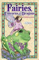 Jim Shore Fairies, Unicorns & Dragons Coloring Book