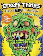 Creepy Things that Go Bump in the Night Coloring Book