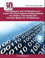 Development and Verification of a Linear-Fit Mixed System Rating Method for Unitary Two-Speed and Variable-Speed Air Conditioners