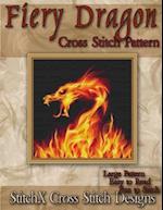 Fiery Dragon Cross Stitch Pattern