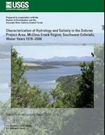 Characterization of Hydrology and Salinity in the Dolores Project Area, McElmo Creek Region, Southwest Colorado, Water Years 1978?2006