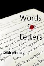 Words for Letters