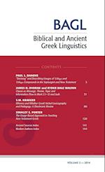 Biblical and Ancient Greek Linguistics, Volume 3