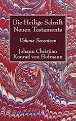 Die Heilige Schrift Neuen Testaments, Volume Seventeen