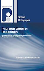 Paul and Conflict Resolution