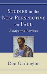 Studies in the New Perspective on Paul 