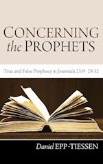 Concerning the Prophets