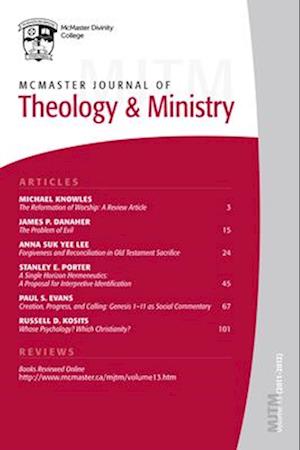 McMaster Journal of Theology and Ministry