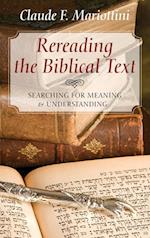 Rereading the Biblical Text