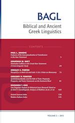 Biblical and Ancient Greek Linguistics, Volume 2