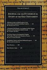 Journal for the Evangelical Study of the Old Testament, 4.2