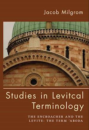 Studies in Levitical Terminology