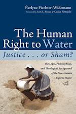 Human Right to Water: Justice . . . or Sham?