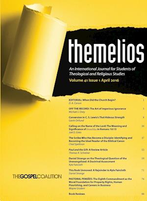 Themelios, Volume 41, Issue 1