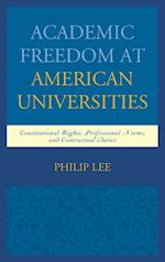 Academic Freedom at American Universities