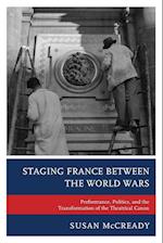 Staging France between the World Wars
