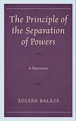 Principle of the Separation of Powers