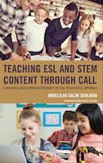 Teaching ESL and STEM Content through CALL