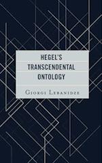 Hegel's Transcendental Ontology