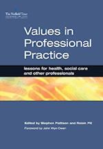 Values in Professional Practice