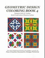 Geometric Design Coloring Book 4