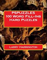 Pspuzzles 100 Word Fill-Ins Hard Puzzles