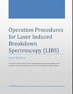 Operation Procedures for Laser Induced Breakdown Spectroscopy