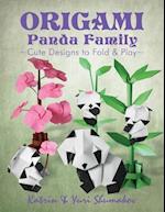 Origami Panda Family