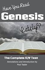 Have You Read Genesis Lately?