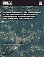 Fluctuations in Groundwater Levels Related to Regional and Local Withdrawals in the Fractured-Bedrock Groundwater System in Northern Wake County, Nort