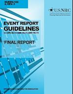 Event Report Guidelines 10 Cfr 50.72 and 50.73