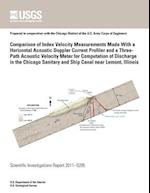 Comparison of Index Velocity Measurements Made with a Horizontal Acoustic Doppler Current Profiler and a Three-Path Acoustic Velocity Meter for Comput