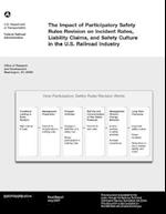 The Impact of Participatory Safety Rules Revision on Incident Rates, Liability Claims, and Safety Culture in the U.S. Railroad Industry