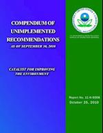 Compendium of Unimplemented Recommendations as of September 30, 2010