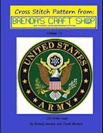 US Army Logo - Cross Stitch Pattern