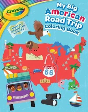 Crayola My Big American Road Trip Coloring Book