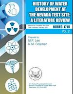 History of Water Development at the Nevada Test Site